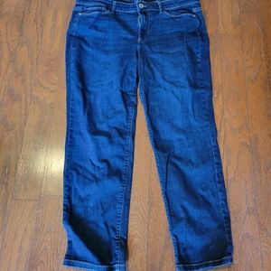 J Jill Boyfriend Straight Leg Jeans. Size 14 petite